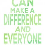 Mrs-Harris-Teaches-Heart-Make-A-Difference-Green-Poster