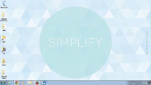 Simplify-Desktop-Organized